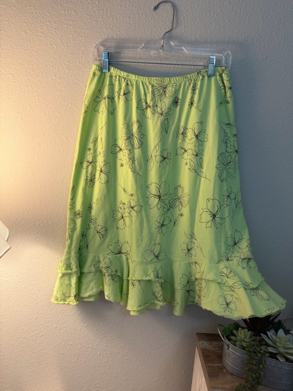 fresh produce Lime Green Floral Skirt Set - Picture 8 of 9